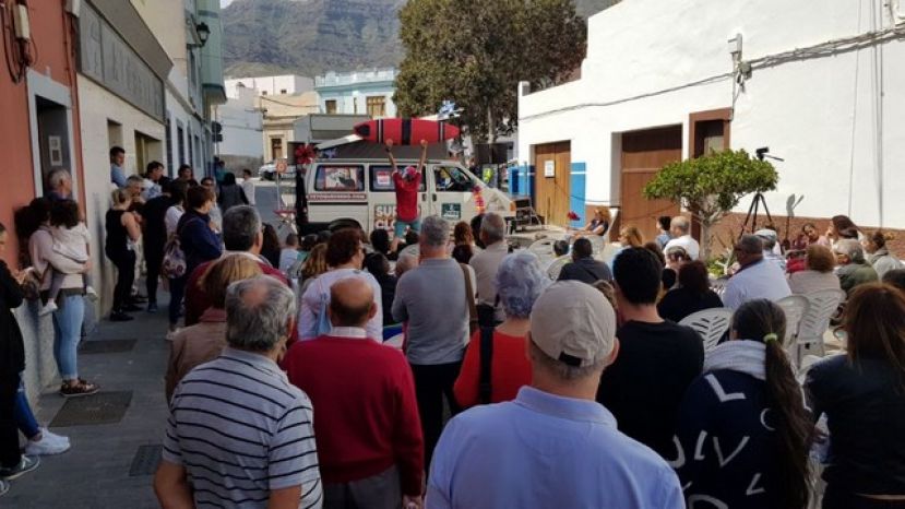 La Aldea: Cientos de personas se suman a &quot;Primavera de Sensaciones&quot;