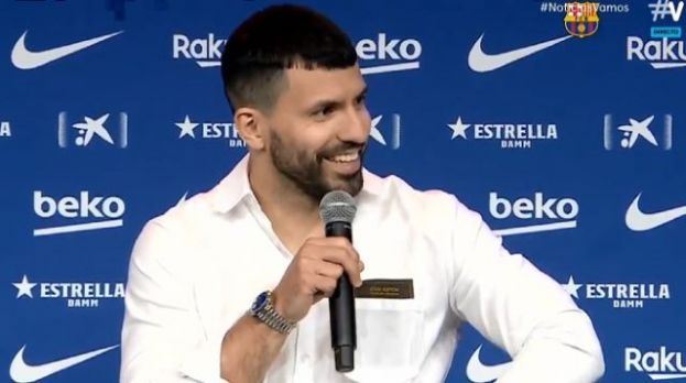 Ag&uuml;ero: "Creo que Messi seguir&aacute; en el Bar&ccedil;a"