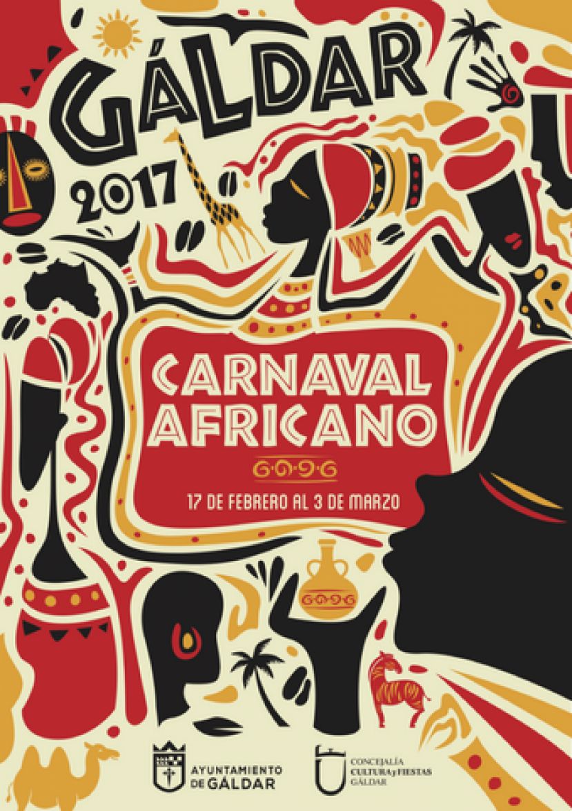 África gana la votación popular como temática del Carnaval de Gáldar 2017