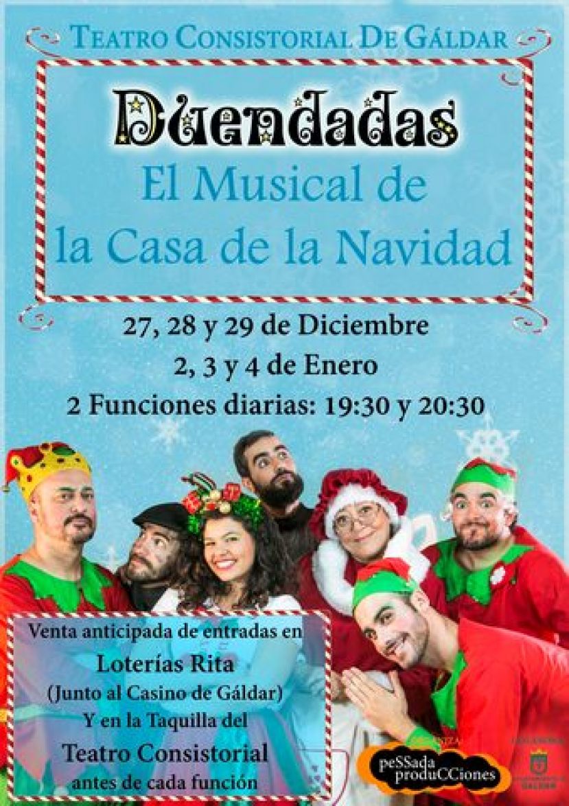 G&aacute;ldar: Vuelve &ldquo;Duendadas&rdquo; el Musical de la Casa de Navidad
