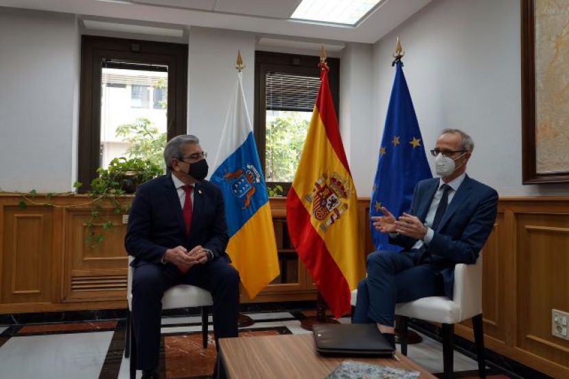 Noruega reitera su inter&eacute;s por la inversi&oacute;n en energ&iacute;a e&oacute;lica en Canarias