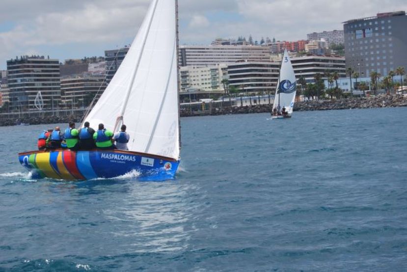 Vela Latina Canaria: Accidentada quinta jornada del Campeonato Aguas de Teror