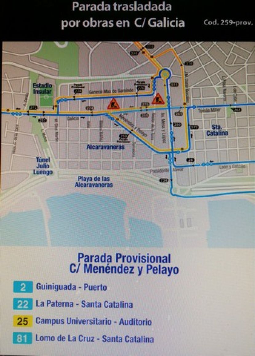 La calle Galicia se cierra al tráfico para proceder a la pavimentación