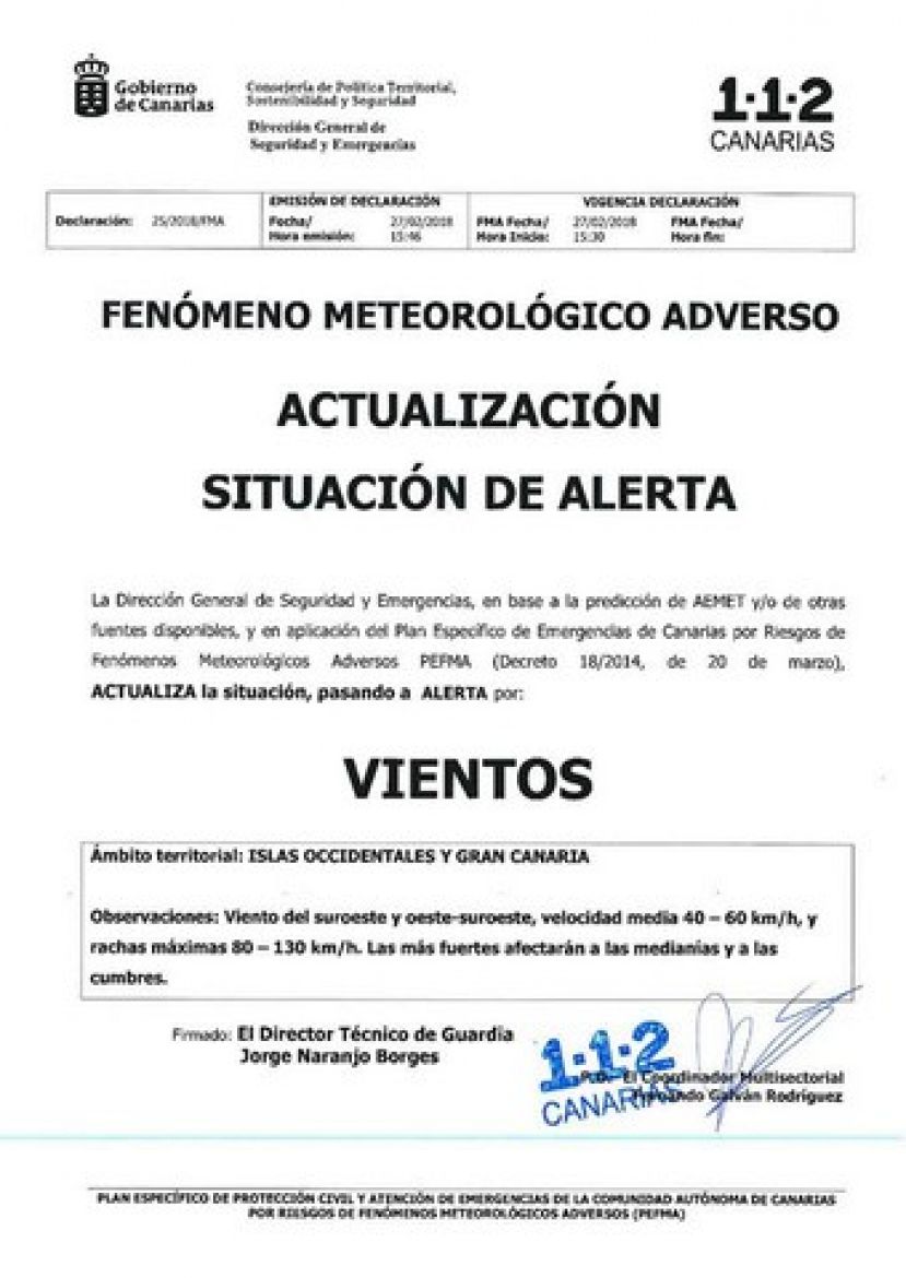 Guía: Cierre de las instalaciones deportivas y suspendidas esta tarde las clases