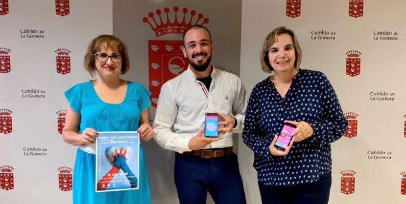 La Gomera refuerza su apuesta como isla cardioprotegida con una aplicación móvil