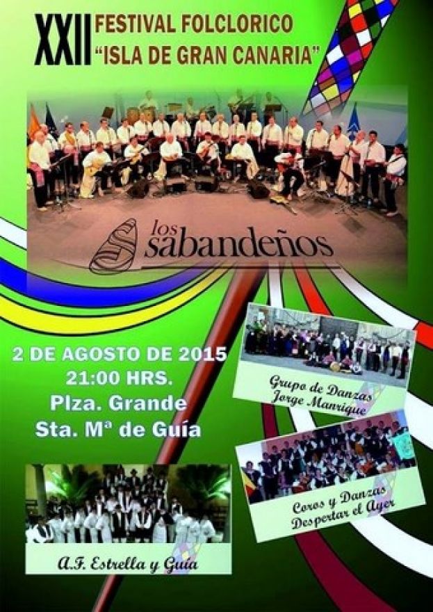 Guía: Los Sabandeños actuarán este domingo, 2 de agosto, en la Plaza Grande