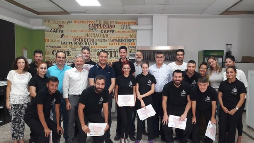 Guía: Clausura del curso “Servicio de Bar y Cafetería”