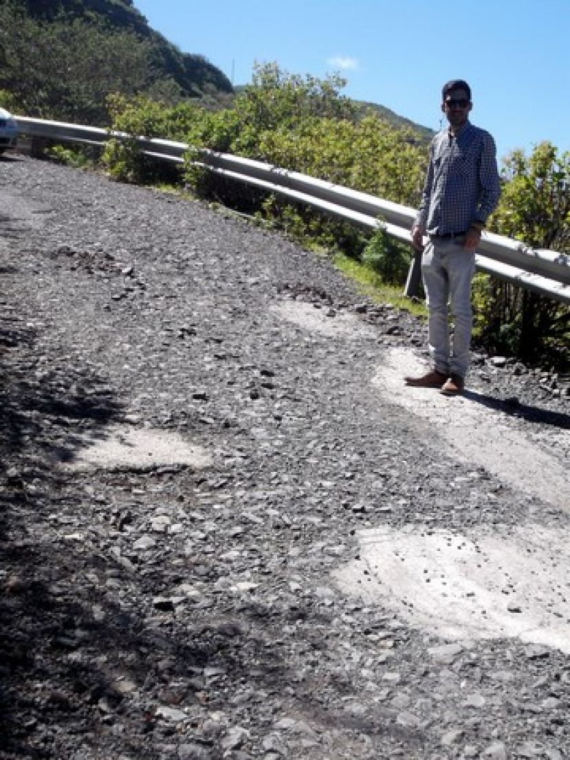 CC en Agaete insta a reparar las infraestructuras públicas en El Hornillo