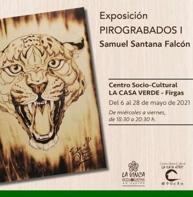 &ldquo;PIROGRABADOS I&rdquo;, de Samuel Santana Falc&oacute;n, en LA CASA VERDE de Firgas