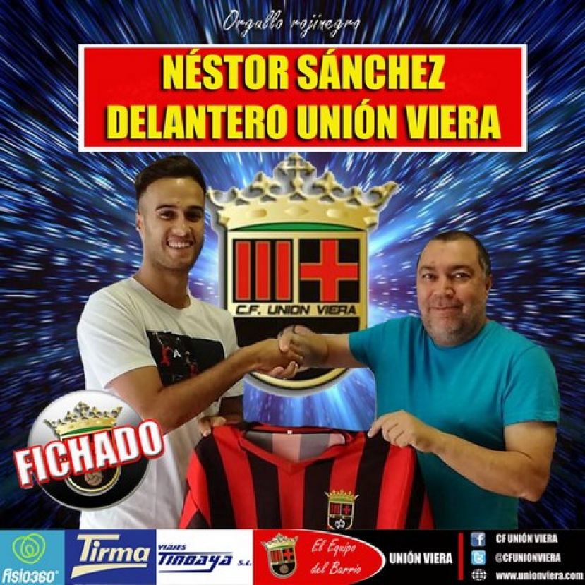 Fútbol: Néstor Sánchez pondrá la pólvora del Unión Viera en Tercera División