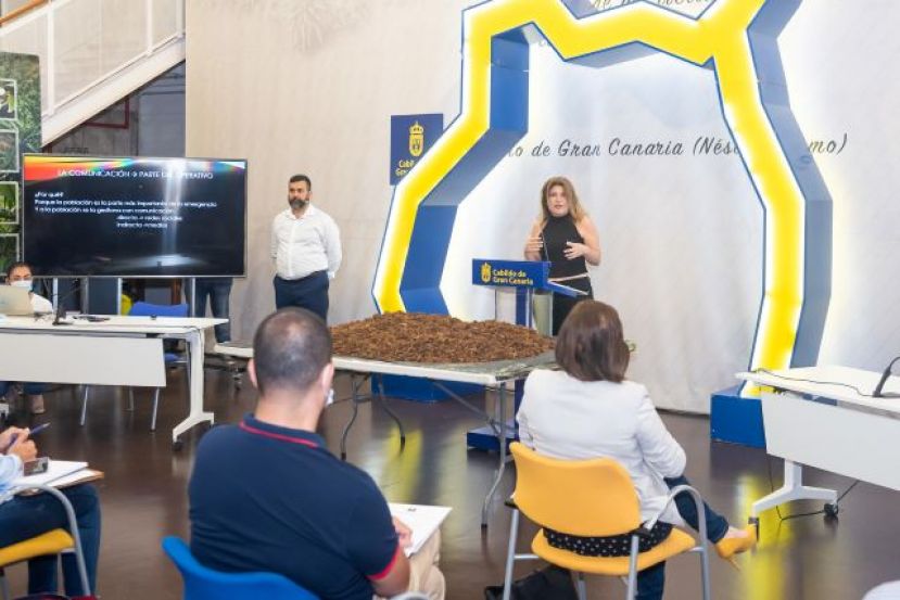 La comunicaci&oacute;n es parte del operativo de emergencias en Gran Canaria