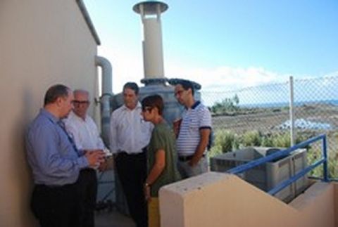 Mog&aacute;n muestra las necesidades de las depuradoras municipales al consejero