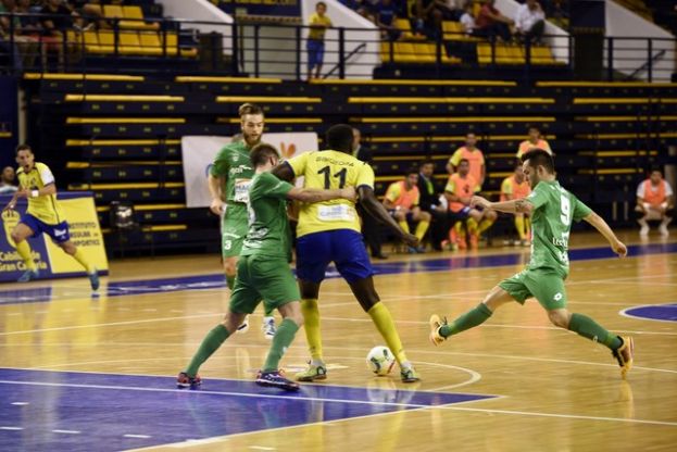 F&uacute;tbol Sala: El Gran Canaria firma tablas ante un buen Magna Navarra
