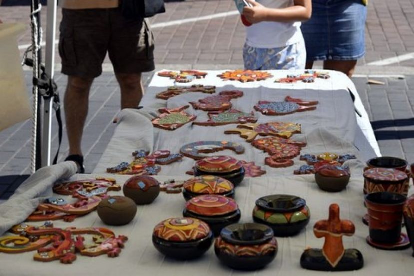 Éxito del primer mercado municipal de la Fedac en Agaete