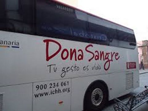 Teror: La unidad móvil de donación de sangre, el jueves y viernes