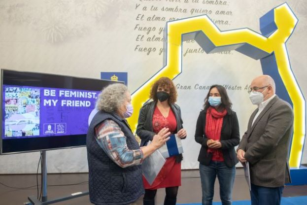 El Cabildo reivindica que la crisis no suponga pasos atrás en las conquistas feministas por el Día Internacional de la Mujer en Gran Canaria