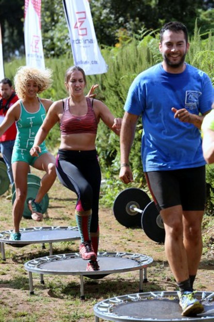 La plaza de Valleseco se convierte en un Gym al aire libre