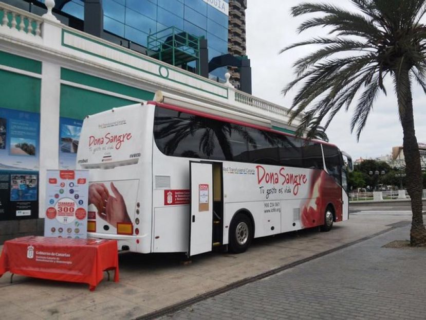 Guía: La unidad móvil de donación de sangre estará hoy en la Plaza de La Atalaya