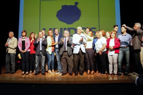 Moya: Unidos por Gran Canaria presenta la candidatura que lidera Isidro Galv&aacute;n