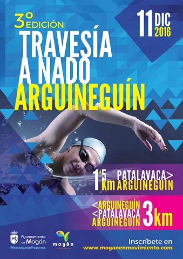 La III Traves&iacute;a a Nado Arguinegu&iacute;n-Patalavaca, inscripciones hasta el 05-12-16