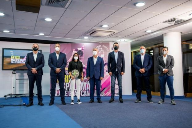 Torres resalta la actividad deportiva segura del circuito de p&aacute;del FIP RISE Maspalomas