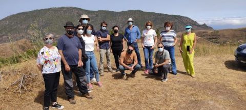 El Paisaje Cultural de Risco Ca&iacute;do y las Monta&ntilde;as Sagradas de Gran Canaria recibe la visita de un grupo cient&iacute;fico que lleva a cabo un estudio comparativo