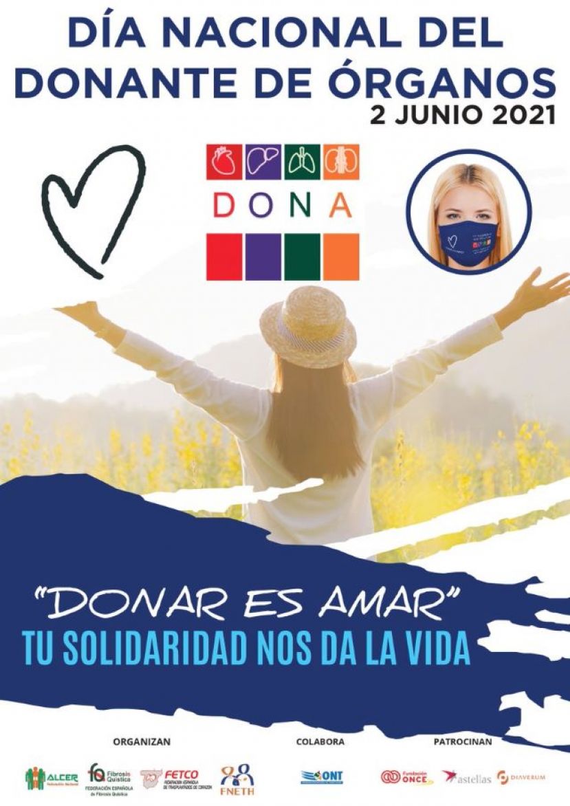 2 de Junio, Día Nacional del Donante de Órganos, &quot;Donar es Amar&quot;