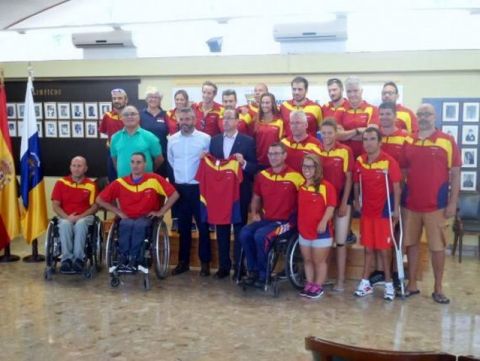 La Selección Nacional Paralímpica se prepara para Rio 2016 en el C.N. Metropole