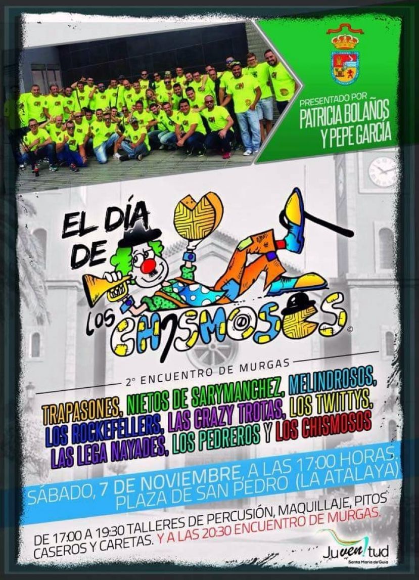 Guía: Hoy celebración del “Día de Los Chismosos” y el 2º Encuentro de Murgas