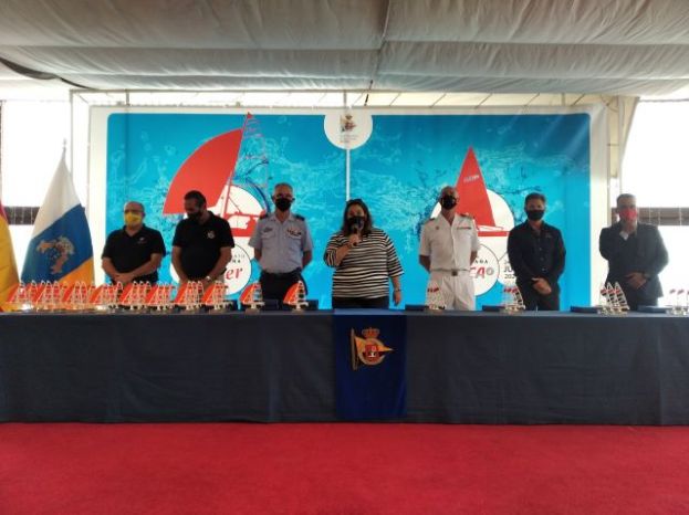 Entrega de trofeos del Campeonato de Espa&ntilde;a en el Real Club Na&uacute;tico de GC