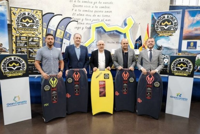 Los campeones del mundo de bodyboard se deciden en el Frontón King de Gáldar