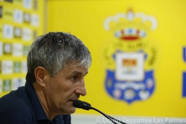 Quique Seti&eacute;n anuncia que no continuar&aacute; en la UD Las Palmas