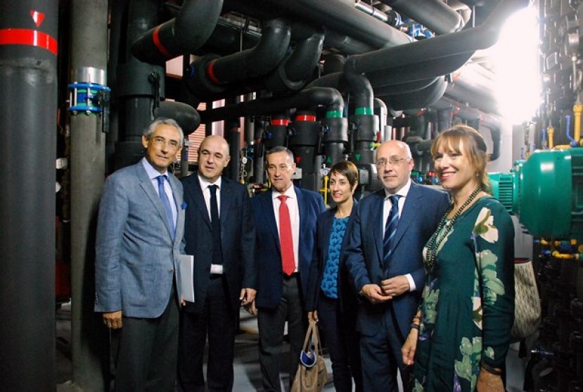 Mog&aacute;n: El hotel Gloria Palace Royal inaugura su planta de aerotermia