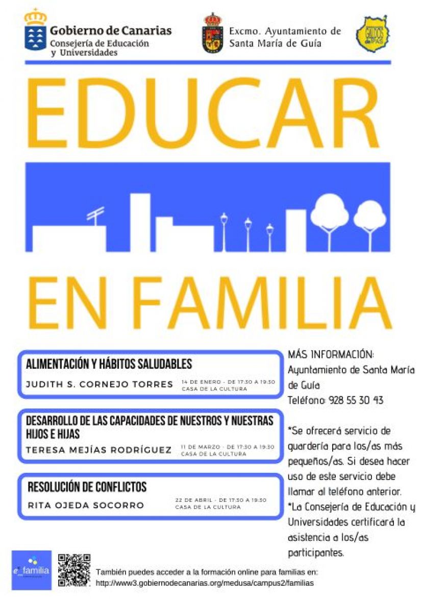 Gu&iacute;a: Taller formativo para padres sobre resoluci&oacute;n de conflictos, el pr&oacute;ximo lunes