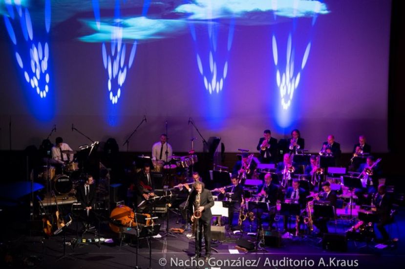 Tributo a Gerry Mulligan de La Gran Canaria Big Band con Francisco Blanco