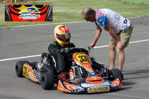 Karting: Sim&oacute;n Medina L&oacute;pez debutar&aacute; en la categor&iacute;a DD2. en Tenerife