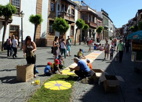 El Casco de Teror, Arbejales y El Palmar celebran el Corpus este domingo