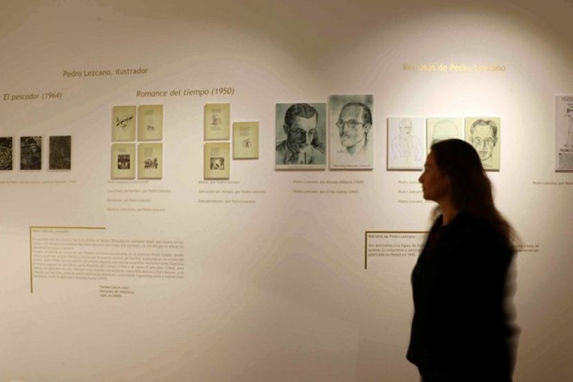 Moya: La exposici&oacute;n sobre Pedro Lezcano ha recibido casi  6.400 visitantes