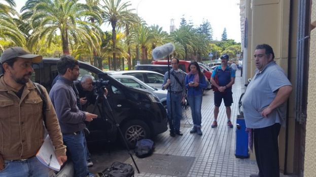 Los primeros cortos rodados en Schamann por sus vecinos son recibidos en Gran Canaria Espacio Digital