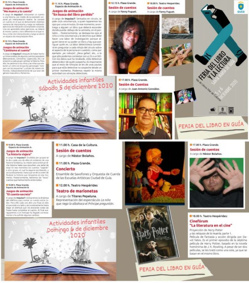 Guía: Todo preparado para la Feria del Libro y la Lectura que se celebra este fin de semana