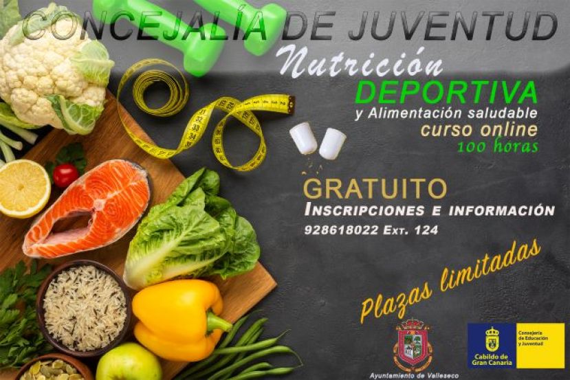 Valleseco: Curso online de Nutrición Deportiva y Alimentación Saludable