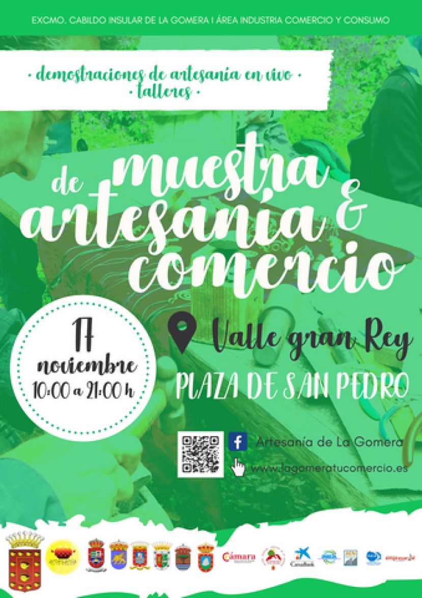 Valle Gran Rey acoger&aacute; la pr&oacute;xima Muestra de Artesan&iacute;a y Comercio de La Gomera