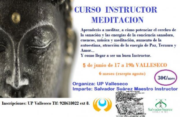 Valleseco organiza el curso de Instructor Meditaci&oacute;n