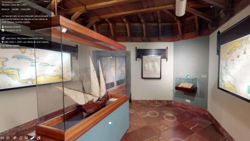 Visita virtual guiada dedicada al 'Diario de Col&oacute;n. Libro de la primera navegaci&oacute;n'