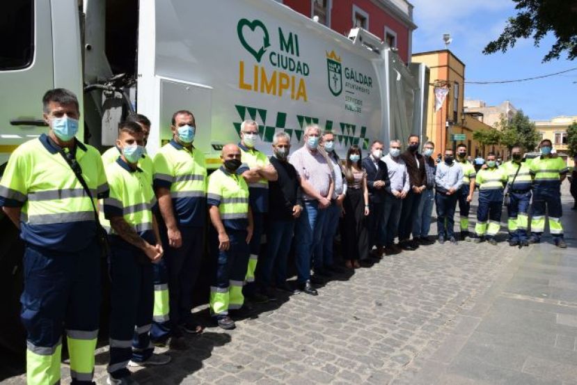 G&aacute;ldar presenta el nuevo servicio provisional de recogida de residuos