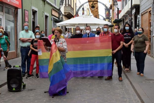 La ciudad de G&aacute;ldar celebra el D&iacute;a mundial del Orgullo LGTBI