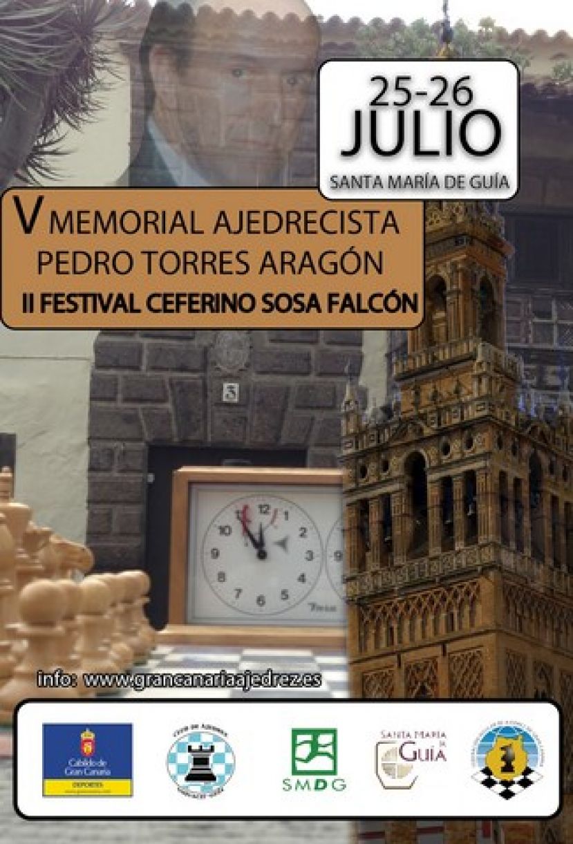 Ajedrez: Convocatoria del V Memorial Pedro Torres Aragón a celebrar en Guía