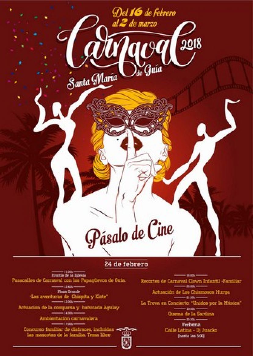 Esta noche arranca el fin de semana carnavalero en Gu&iacute;a con los Drag Queen