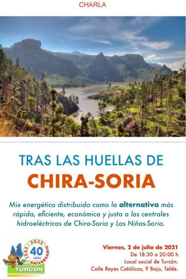Charla coloquio Tras las huellas de Chira Soria. Centrales t&eacute;rmicas inteligentes