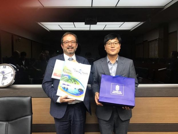Corea recibe a una delegaci&oacute;n de Gran Canaria con una intensa agenda para conocer su potencial en la econom&iacute;a azul y sus institutos cient&iacute;ficos